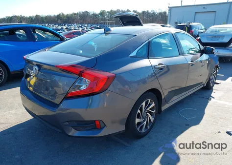 2018 Honda Civic Ex из США, поврежденный, VIN 2HGFC2F72JH560067